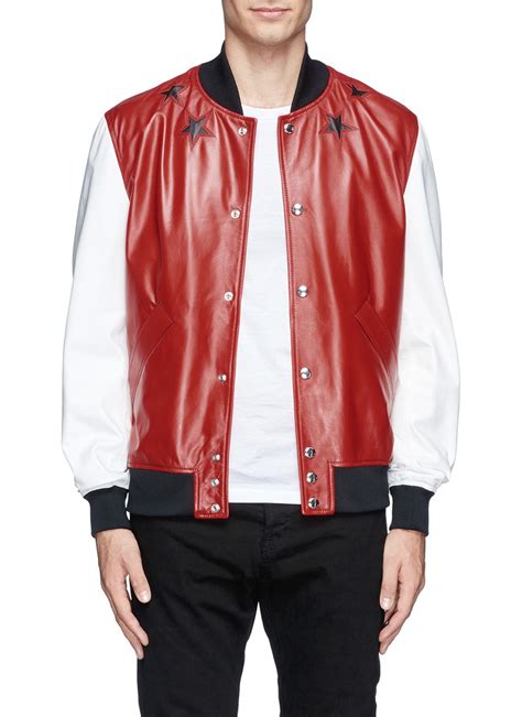 givenchy 0astar bomber jacket|men cropped bomber jacket.